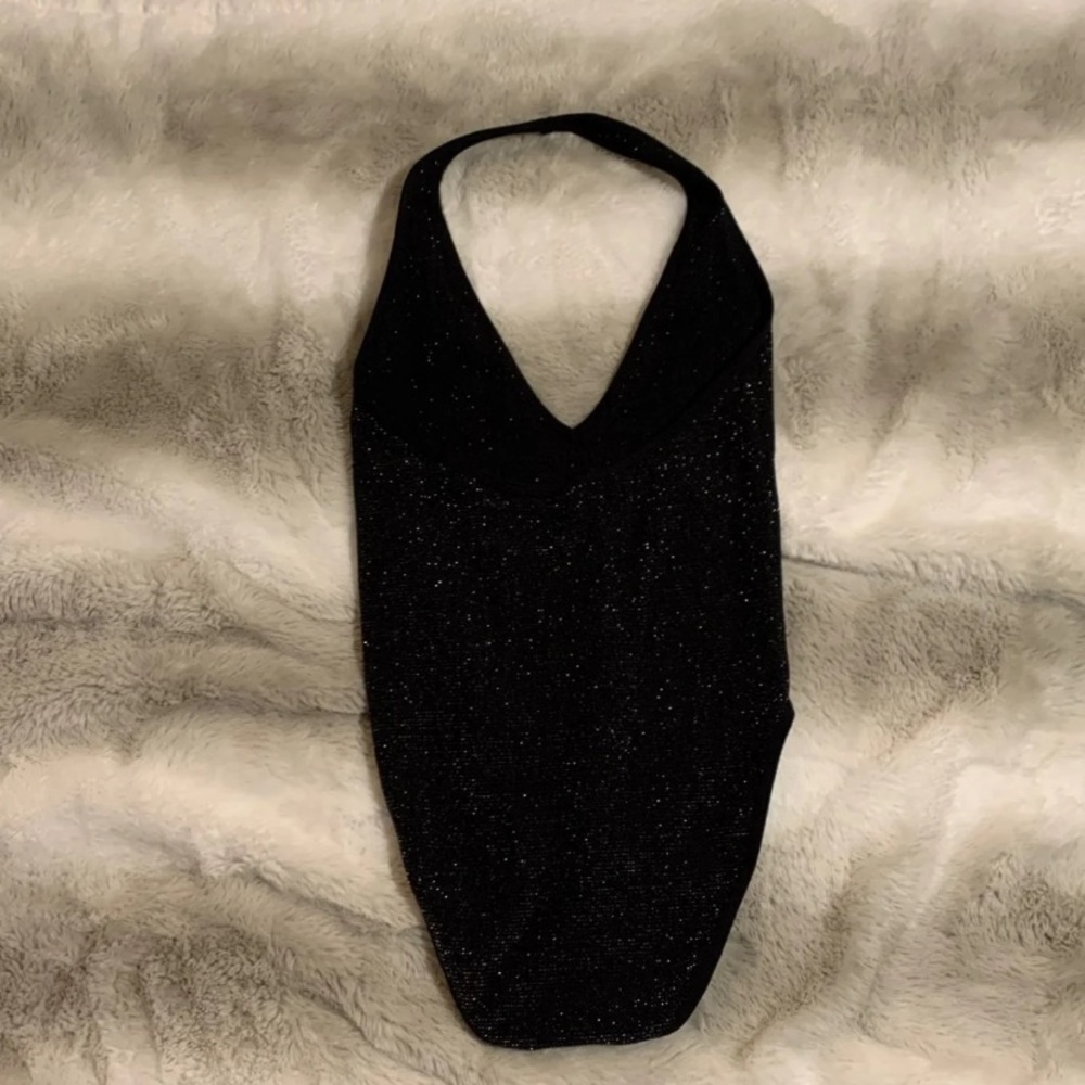 Black and Silver Bodysuit